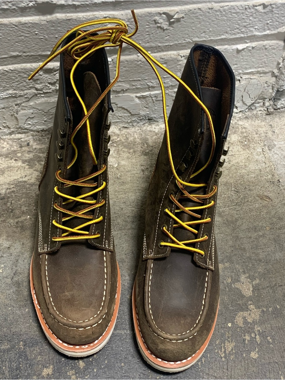 NWOB Rock Rooster Mantua 8” MENS Soft Toe Work Boots - 11.5 MENS - Picture 5 of 16